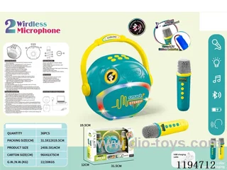 Bluetooth Wireless Lights Music Dual Microphone Sound Kit