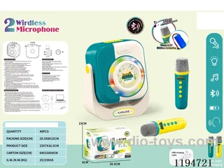 Bluetooth Wireless Lights Music Dual Microphone Sound Kit