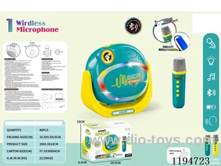 Bluetooth Wireless Lights Music Single Microphone Sound Kit