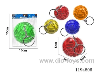 5CM ball maze with keychain