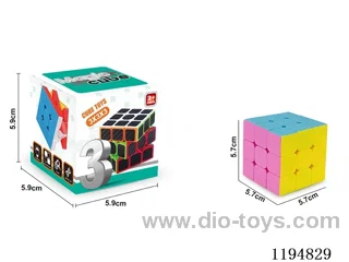 5.7CM Candy Color Third Order Rubik's Cube