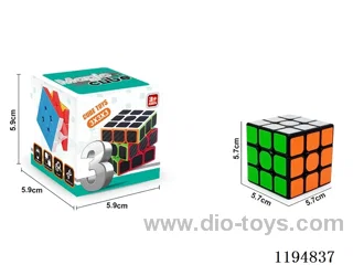 5.7CM PVC sticker cube with large rounded corners