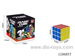 5.3CM Color Block Third Order Rubik's Cube