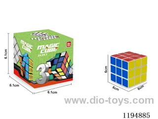 6CM Color Block Third Order Rubik's Cube