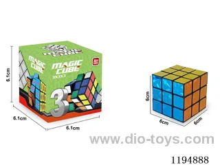 6CM Laser Three Steps Rubik's Cube
