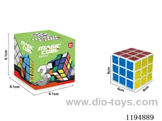 6CM Laser Three Steps Rubik's Cube
