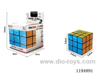 5.6CM Rounded Corner Laser 3rd Order Rubik's Cube
