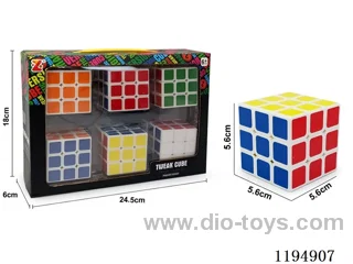 5.6CM Rounded Corner Heat Transfer Rubik's Cube