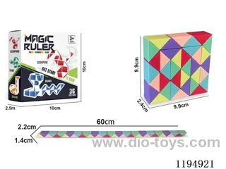 36 Sections Macaron Ruler Cube
