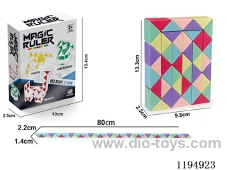 48 Macaron Ruler Cubes