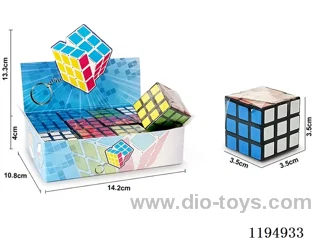 3.5CM Stickers Third Order Rubik's Cube