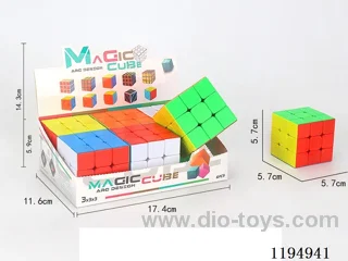 5.7CM solid color fully enclosed Rubik's Cubes