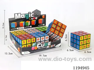 6.5CM Digital Rubik's Cube with black background