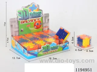 4.5CM Colorful Ball Maze