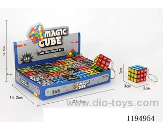 3CM Keychain Third Order Rubik's Cube