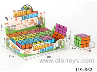 4CM Keychain Third Order Rubik's Cube