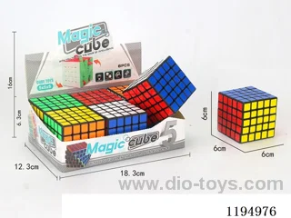 6.0CM Black Sticker 5-Step Rubik's Cube