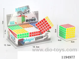 6.0CM White Sticker 5-Step Rubik's Cube