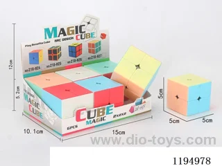 5CM Second Order Rubik's Cube with Macarons