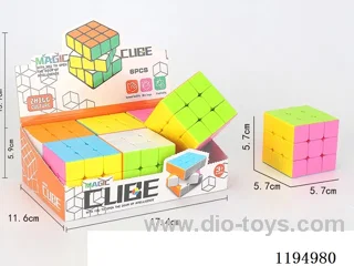 5.7CM Candy Color Closed Third Order Rubik's Cube