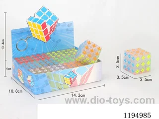 3.5CM Transparent Star Cube