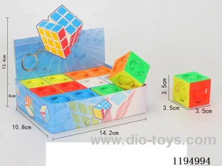 3.5CM solid color Magic Center Ball Cube