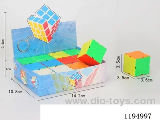 3.5CM solid color Tilt & Turn Rubik's Cube