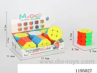 Solid Octagonal Cylindrical Third Order Rubik's Cube