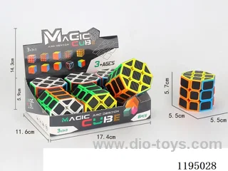 Solid Carbon Fiber Octagonal Cylinder Cube