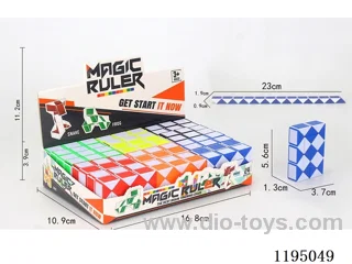 24 Solid Color Ruler Cubes
