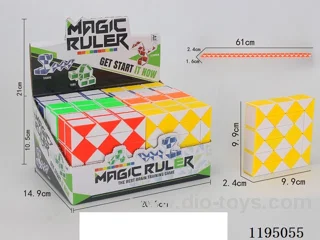 36 Solid Color Ruler Cubes