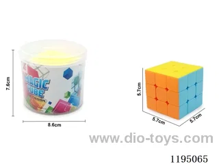 5.7CM Candy Color Fully Enclosed Third Order Rubik's Cube