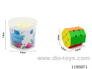 Solid Octagonal Cylinder 3rd Order Rubik's Cube