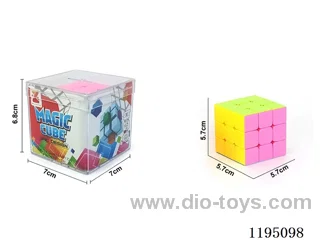 5.7CM Candy Color Closed Third Order Rubik's Cube