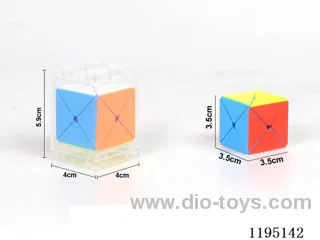 3.5CM solid color 8-axis Rubik's Cube