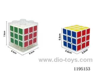 5.6CM rounded corner heat transfer third order Rubik's Cube