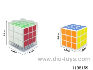 5.6CM Right Angle PE 3rd Order Rubik's Cube