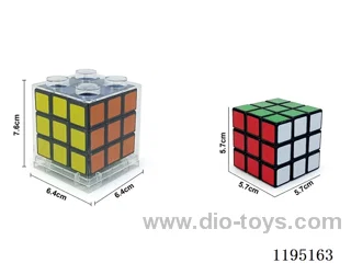 5.7CM Thermal transfer fully enclosed 3rd order Rubik's Cube