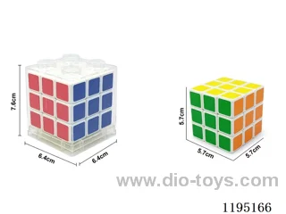 5.7CM PVC Fully Enclosed Third Order Rubik's Cube
