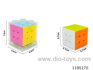 5.7CM Candy Color Fully Enclosed Third Order Rubik's Cube