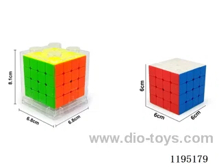 6.0 Fourth Order Solid Color Rubik's Cube