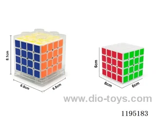 6.0 Quadruple White Sticker Cube