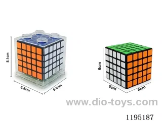 6.0 Fifth Order Black Sticker Cube