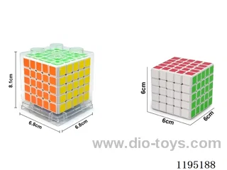 6.0 Fifth Order White Sticker Cube