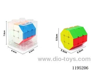 Solid Octagonal Cylinder 3rd Order Rubik's Cube