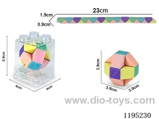 24 Sections Macaroon Rope Ruler