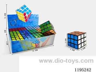 3.5CM Laser Three Order Rubik's Cube