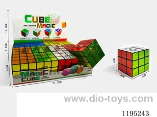5.3CM Laser Three Order Rubik's Cube