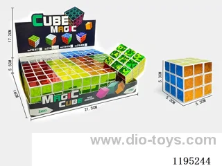 5.3CM Laser Three Order Rubik's Cube