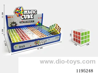 3CM Laser Labeled Third Order Rubik's Cube